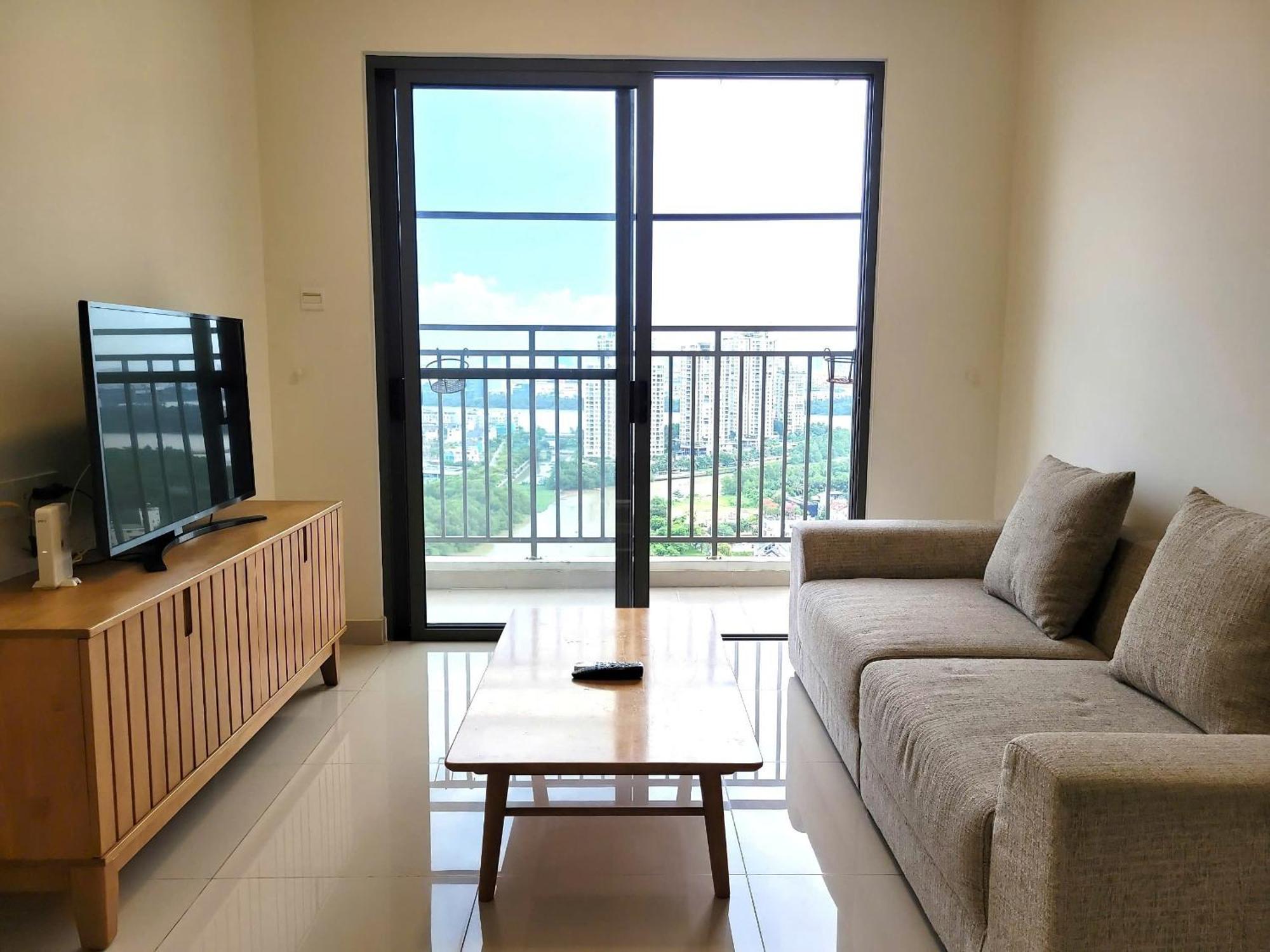 Apartment Ho 1 Phong Ngu Thanh Lich #sun Avenue # River View *